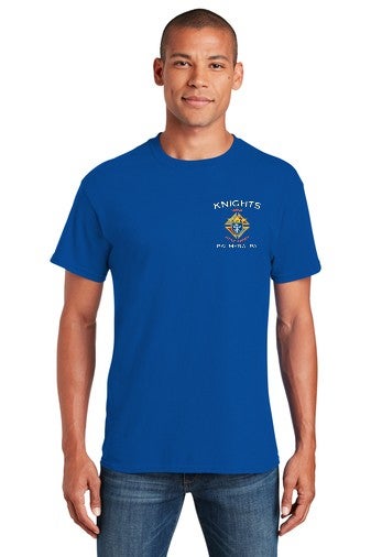 knights of columbus dress shirts Knights Of Columbus Button-Down Shirt, Navy Blue / 3X-Large